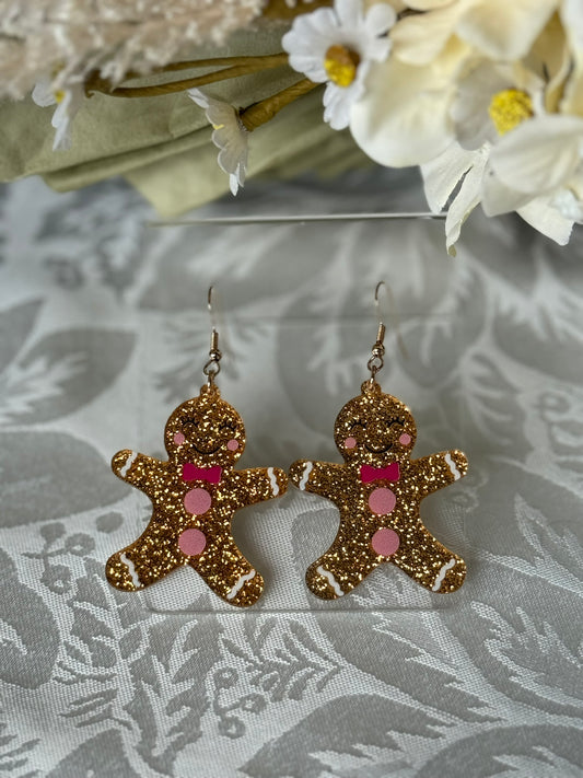 Glitter Gingerbread Men